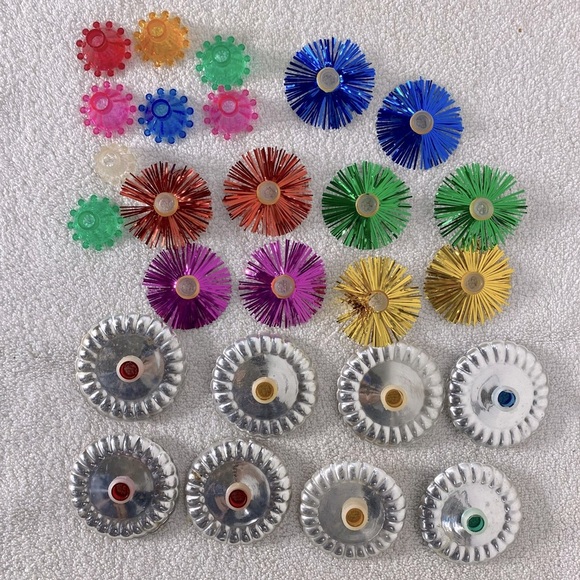 Vintage Holiday Christmas Tree Light Reflectors Lot - Picture 2 of 13